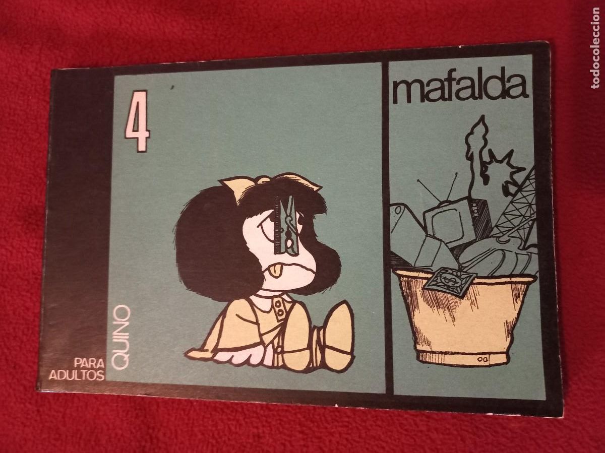 C&oacute;mics: MAFALDA 4 - 1&ordf; EDICION - QUINO - ED. LUMEN - RUSTICA - Foto 1