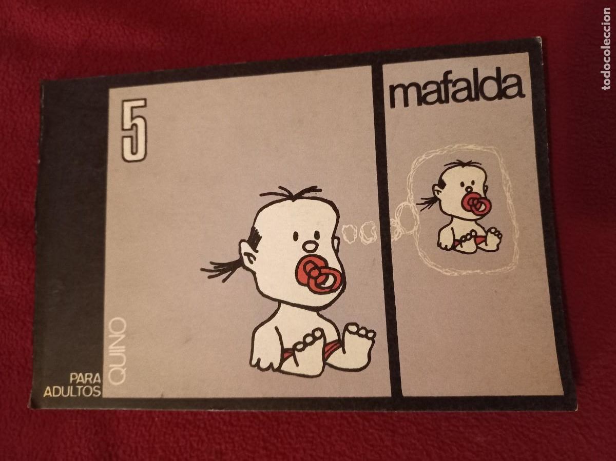 C&oacute;mics: MAFALDA 5 - 1&ordf; EDICION - QUINO - ED. LUMEN - RUSTICA - Foto 1