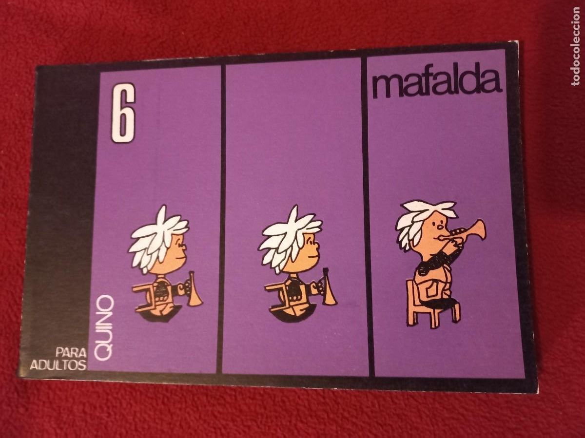 C&oacute;mics: MAFALDA 6 - 1&ordf; EDICION - QUINO - ED. LUMEN - RUSTICA - Foto 1