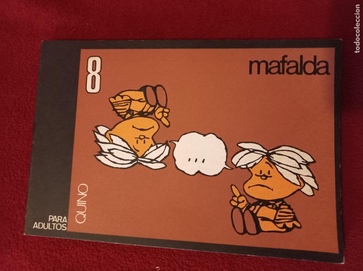 C&oacute;mics: MAFALDA 8 - 1&ordf; EDICION - QUINO - ED. LUMEN - RUSTICA - Foto 1