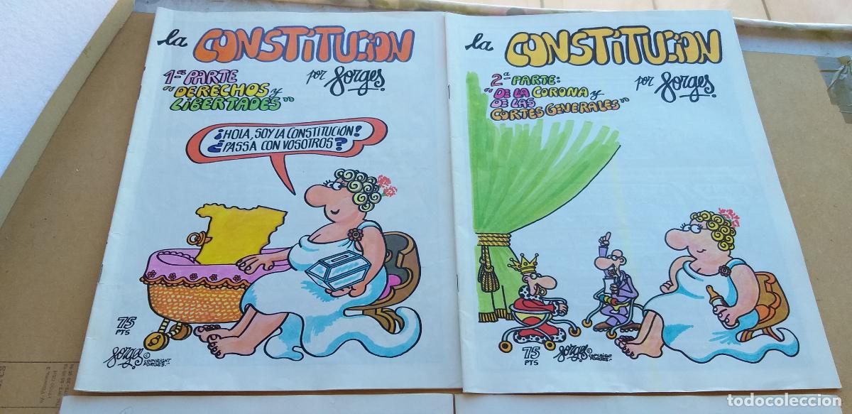 C&oacute;mics: FORGES - LA CONSTITUCION - COLECCI&Oacute;N COMPLETA -1978 - Foto 2