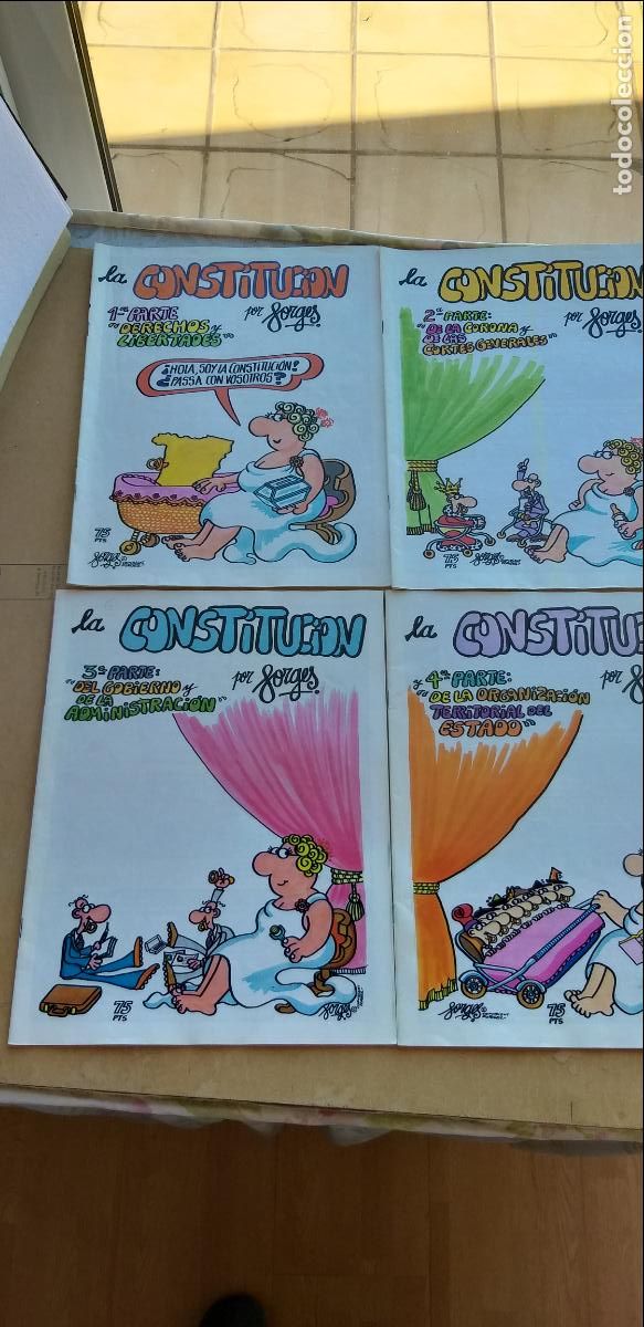 C&oacute;mics: FORGES - LA CONSTITUCION - COLECCI&Oacute;N COMPLETA -1978 - Foto 1