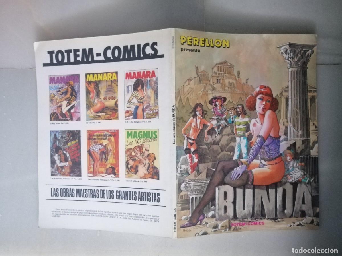 C&oacute;mics: PERELLON PRESENTA BUNDA - TOTEM-COMICS - EDITA NEW COMICS 1988 - Foto 2