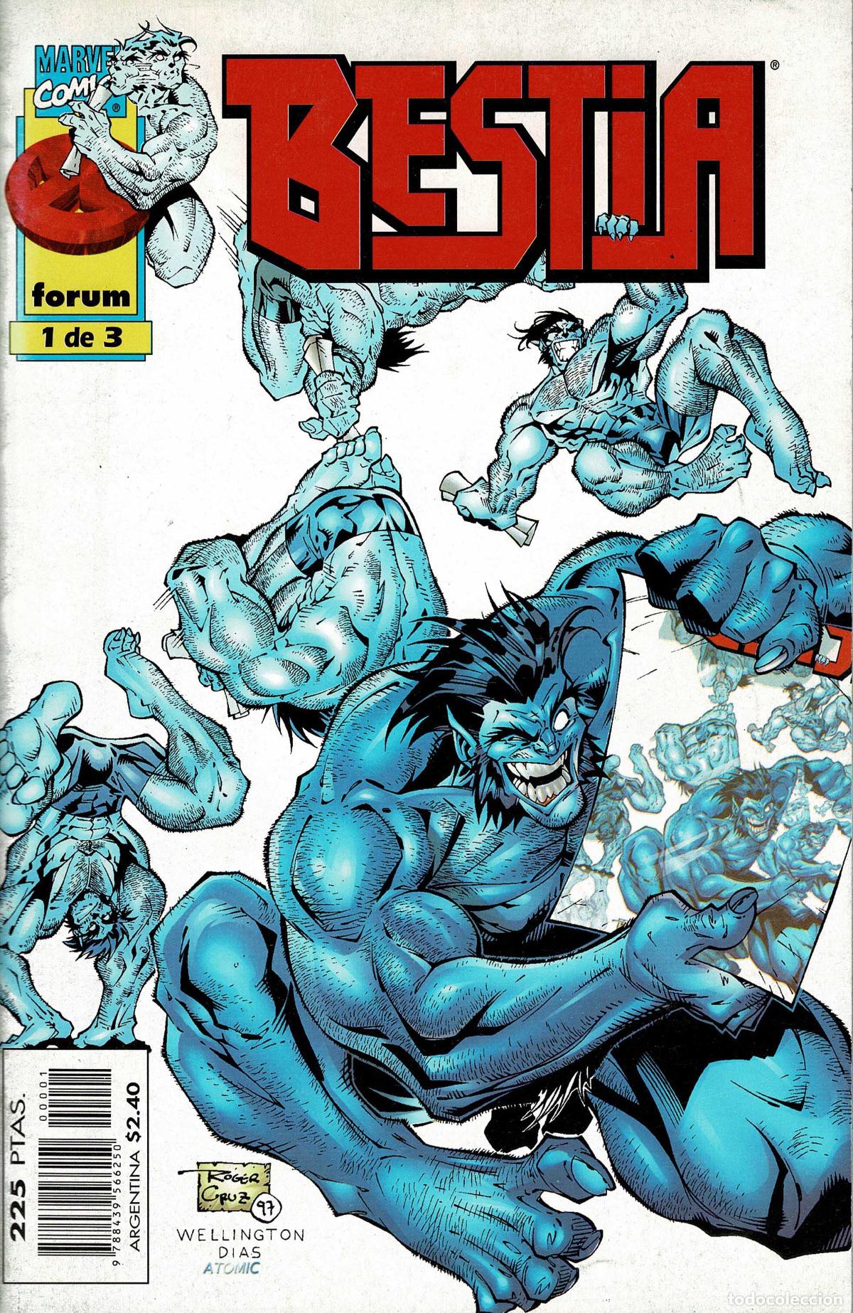 C&oacute;mics: Bestia, completa 3 ejemplares. comics Forum. - Foto 1