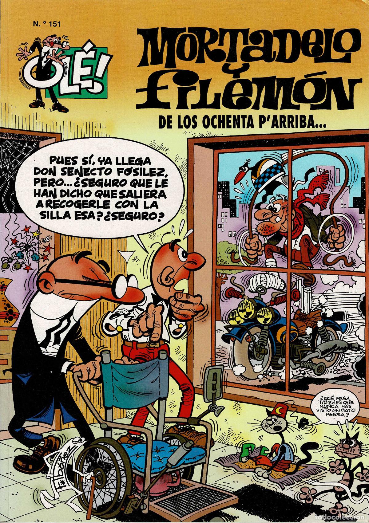 C&oacute;mics: Mortadelo y Filem&oacute;n.colecc. Ol&eacute; n&ordm; 151.Ediciones B. - Foto 1
