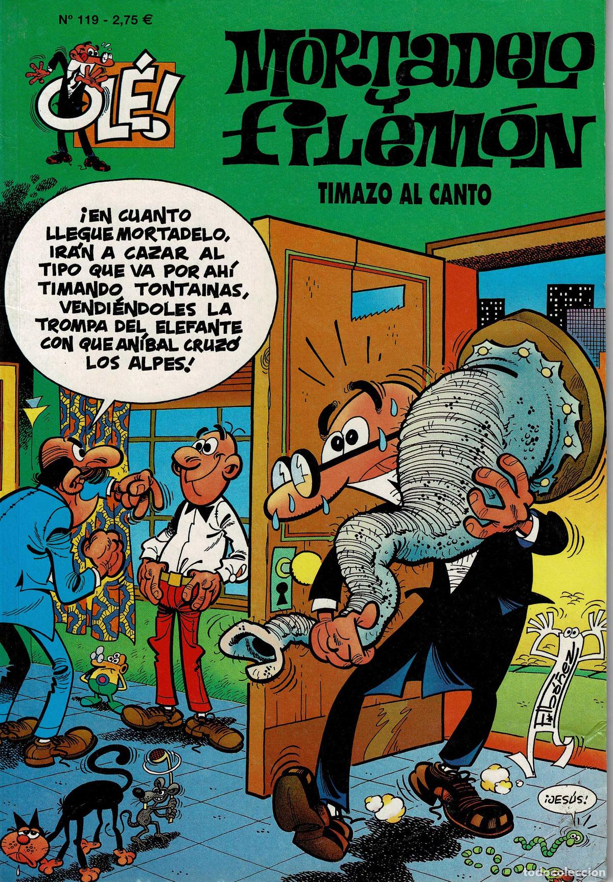 C&oacute;mics: Mortadelo y Filem&oacute;n.colecc. Ol&eacute; n&ordm; 119.Ediciones B. - Foto 1