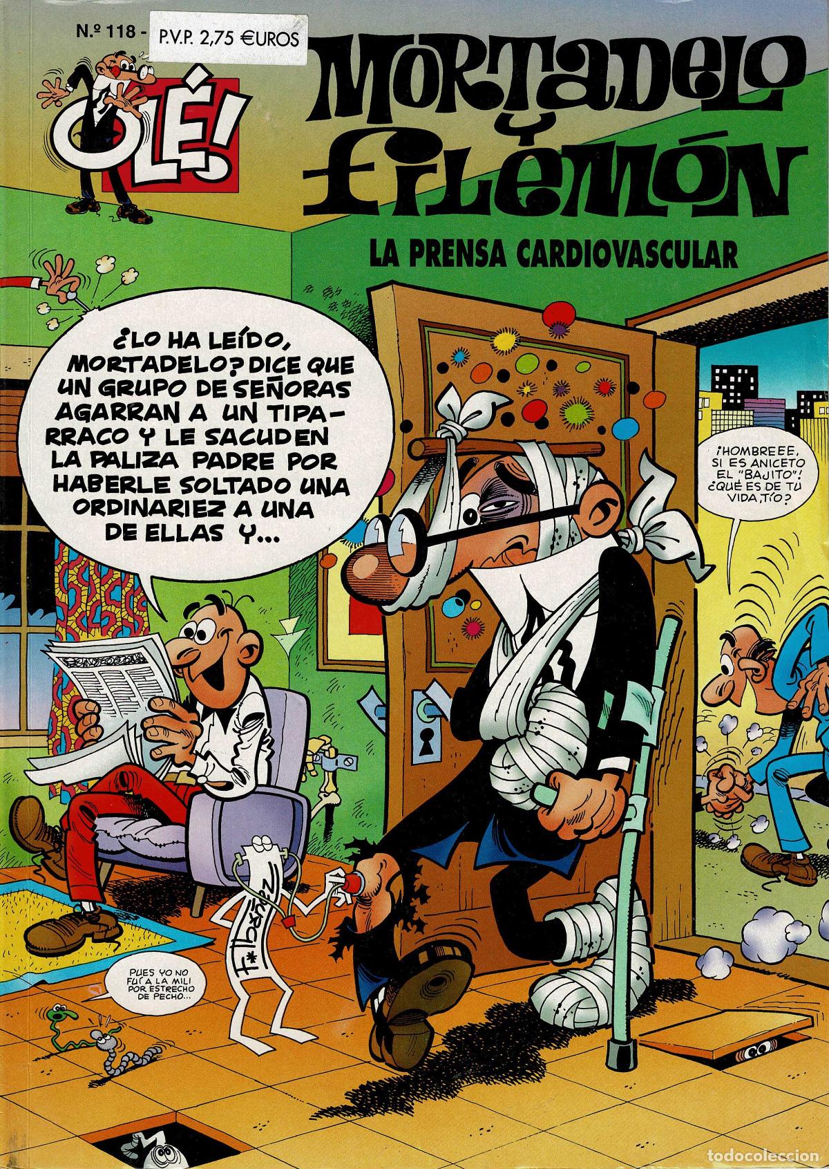 C&oacute;mics: Mortadelo y Filem&oacute;n.colecc. Ol&eacute; n&ordm; 118.Ediciones B - Foto 1