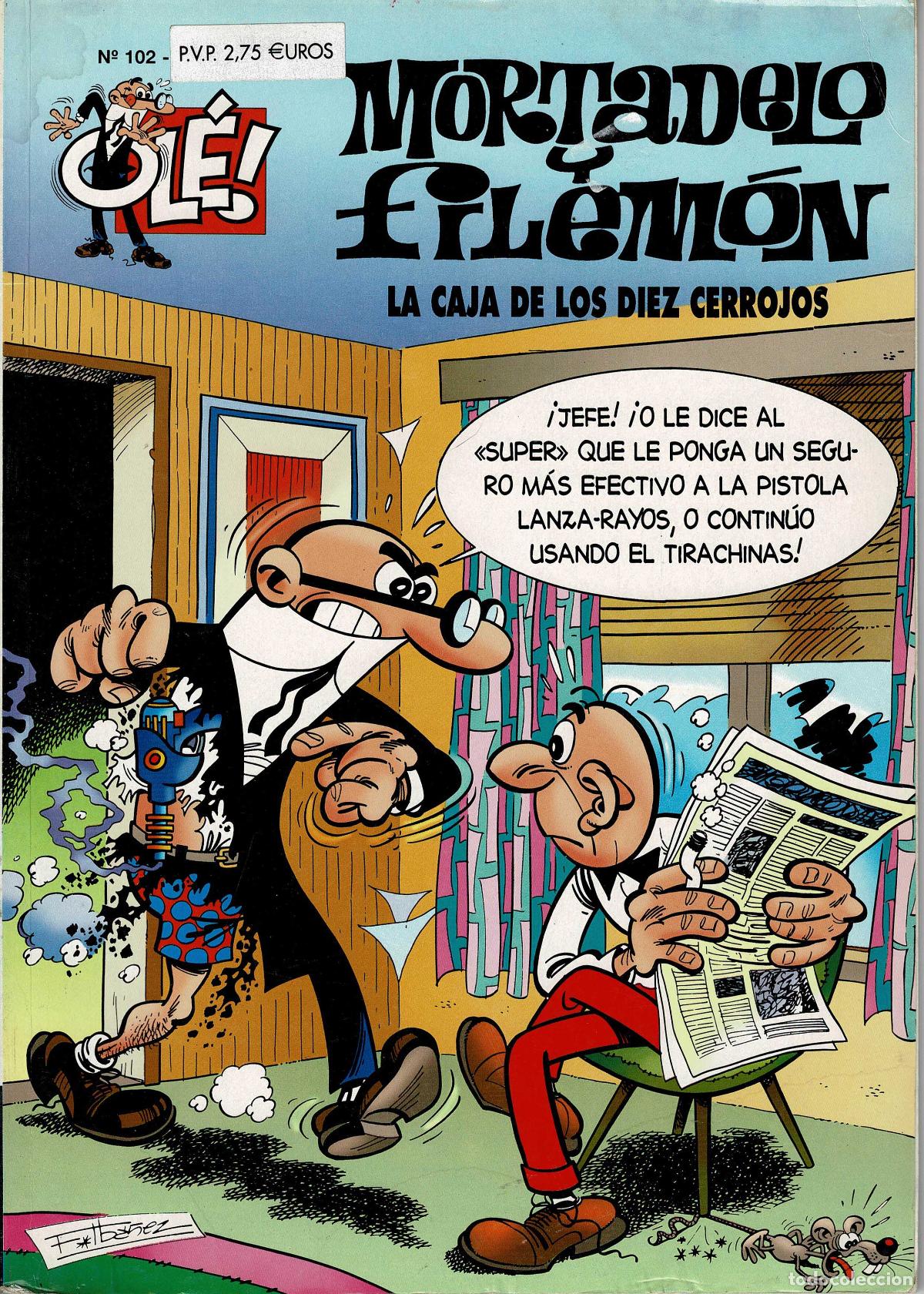C&oacute;mics: Mortadelo y Filem&oacute;n.colecc. Ol&eacute; n&ordm; 102.Ediciones B - Foto 1