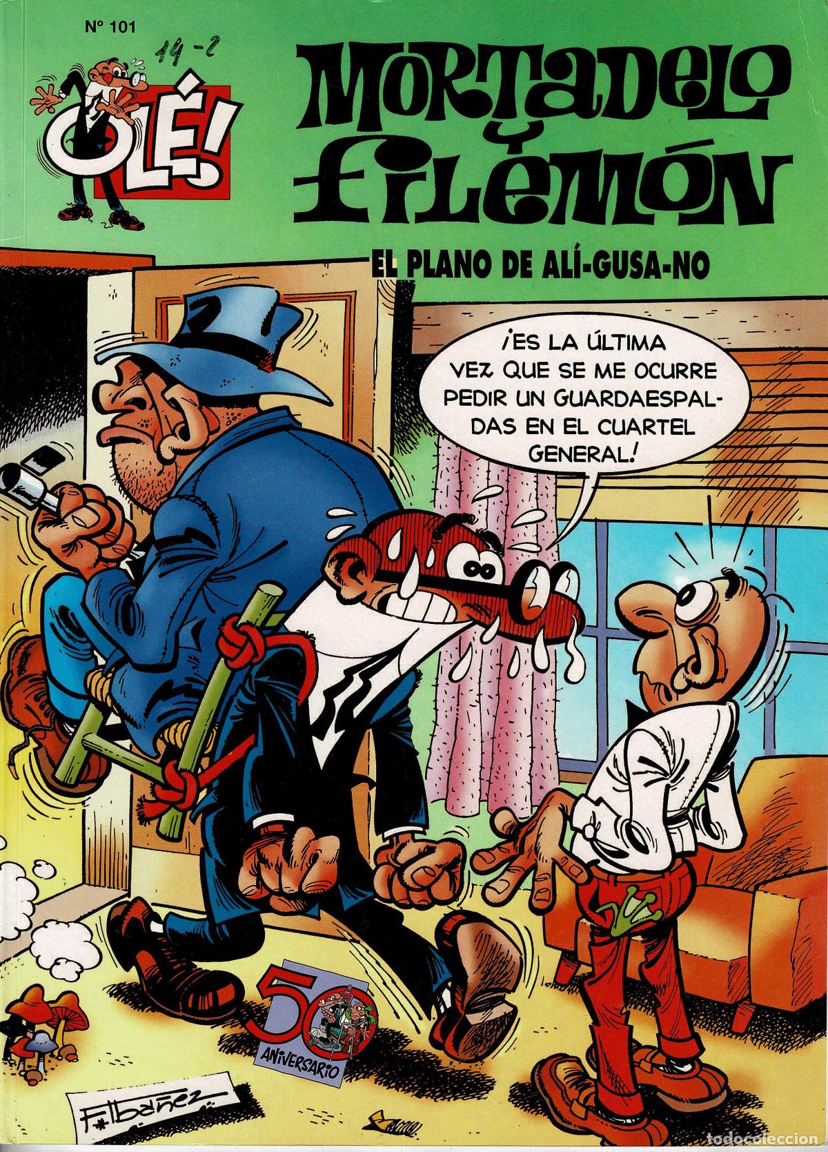 C&oacute;mics: Mortadelo y Filem&oacute;n.colecc. Ol&eacute; n&ordm; 101.Ediciones B. - Foto 1