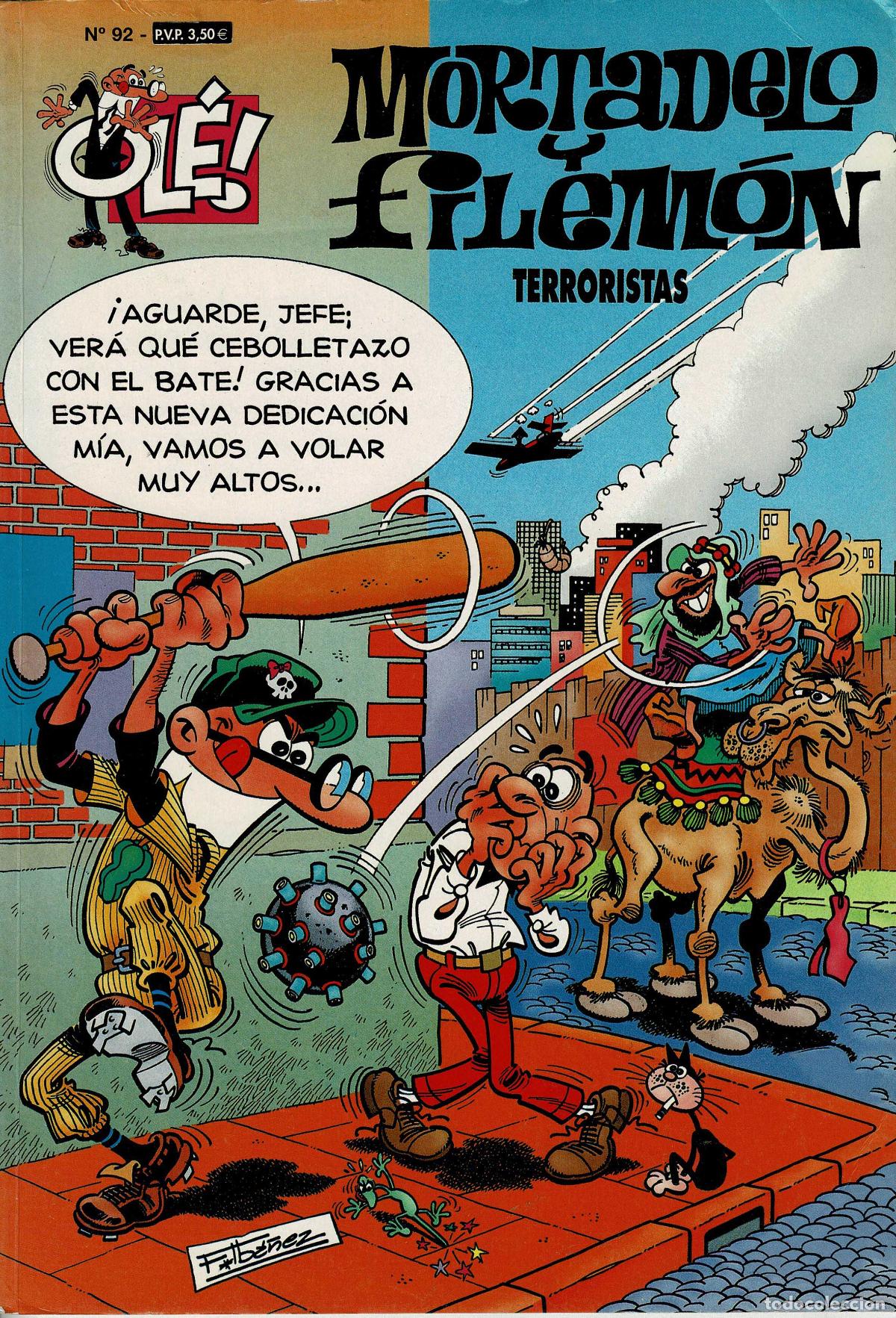 C&oacute;mics: Mortadelo y Filem&oacute;n.colecc. Ol&eacute; n&ordm; 92. Ediciones B. - Foto 1