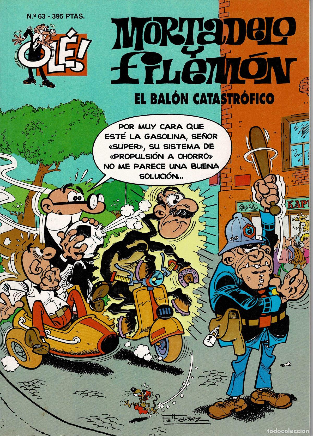 C&oacute;mics: Mortadelo y Filem&oacute;n.colecc. Ol&eacute; n&ordm; 63 .Ediciones B. - Foto 1