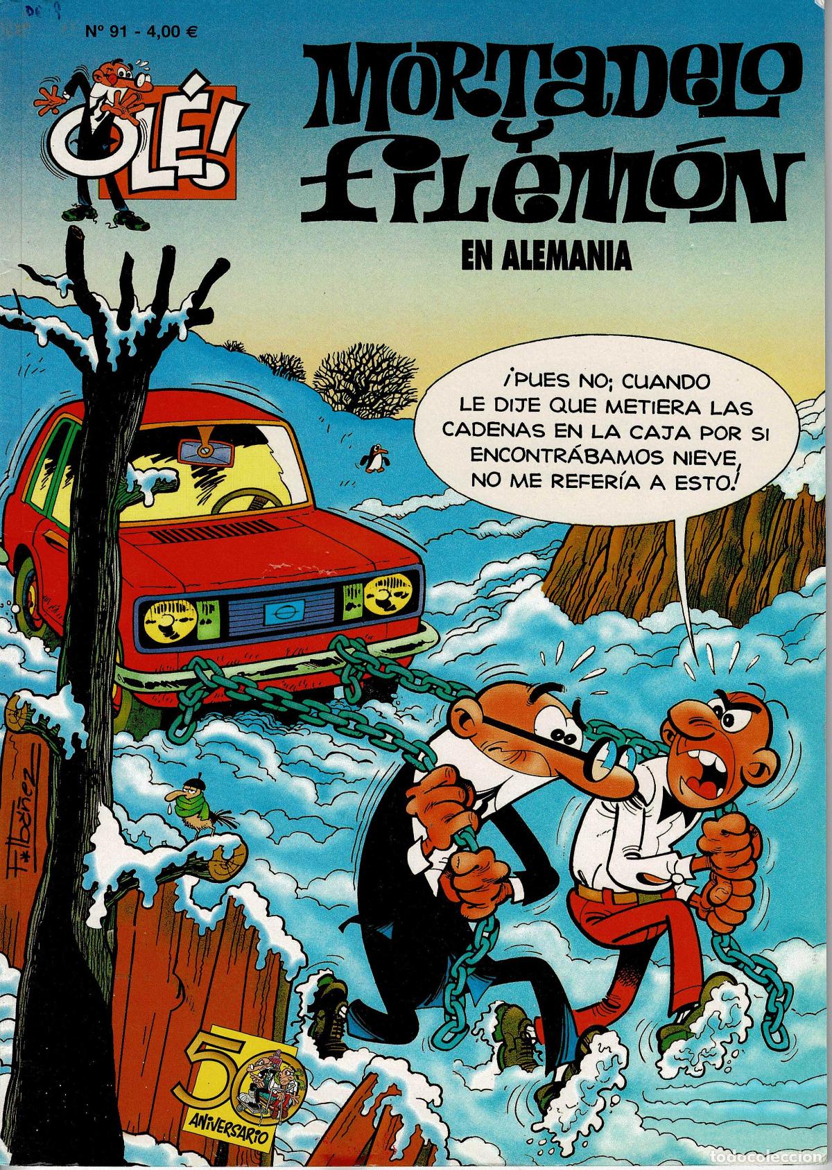 C&oacute;mics: Mortadelo y Filem&oacute;n.colecc. Ol&eacute; n&ordm; 91.Ediciones B. - Foto 1