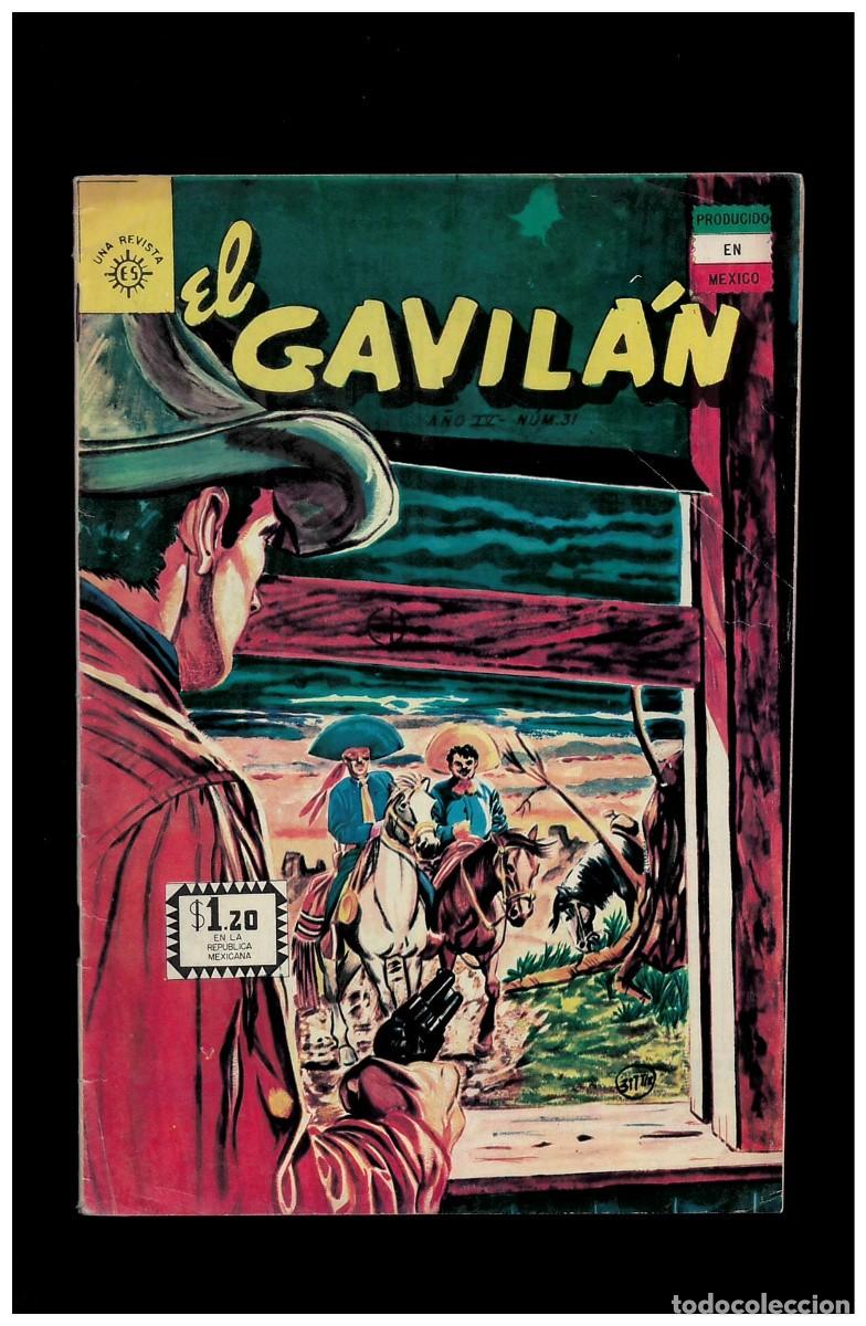 C&oacute;mics: El Gavil&aacute;n 31, editora Sol en buen estado Bolsa xx - Foto 1