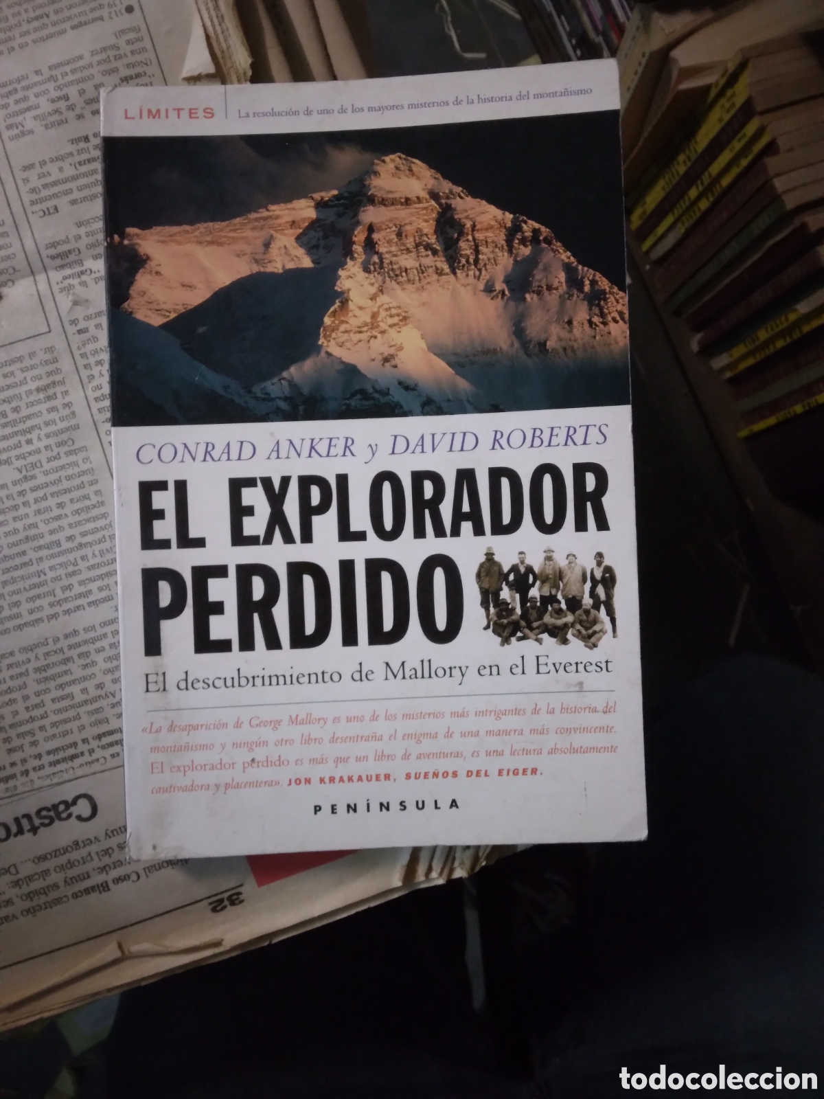 C&oacute;mics: El explorador perdido, Conrad Anker ,David Roberts,Peninsula - Foto 1