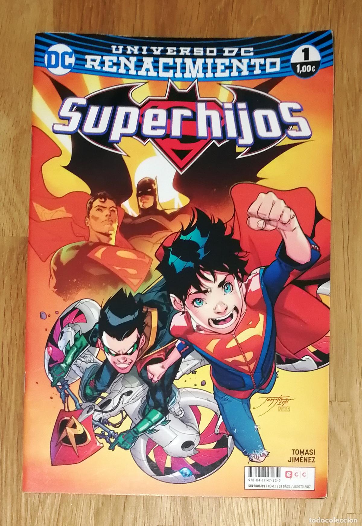 C&oacute;mics: SUPERHIJOS (Universo DC. Renacimiento ; 1) / Tomasi, Jim&eacute;nez. - ECC, 2017 - Foto 1