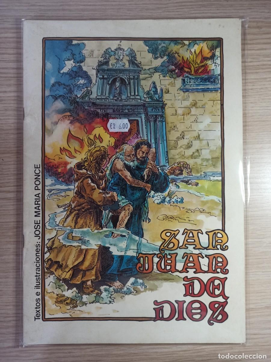C&oacute;mics: SAN JUAN DE DIOS (Ed. A.G Grupo) 1982 Comic religioso - Foto 1