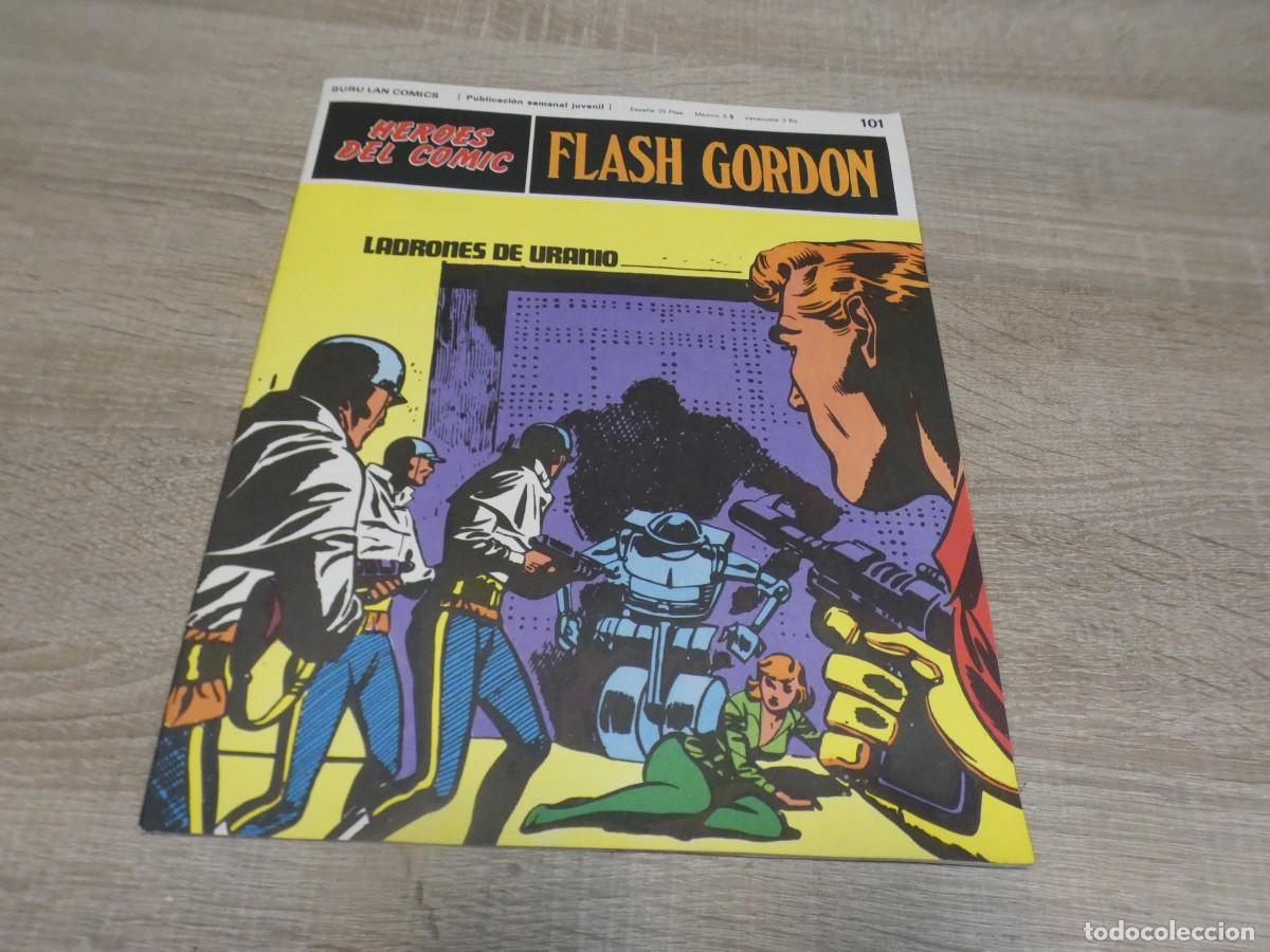 C&oacute;mics: ARKANSAS1980 COMIC SPAIN ESTADO OK HEROES DEL COMIC FLASH GORDON 101 - Foto 1