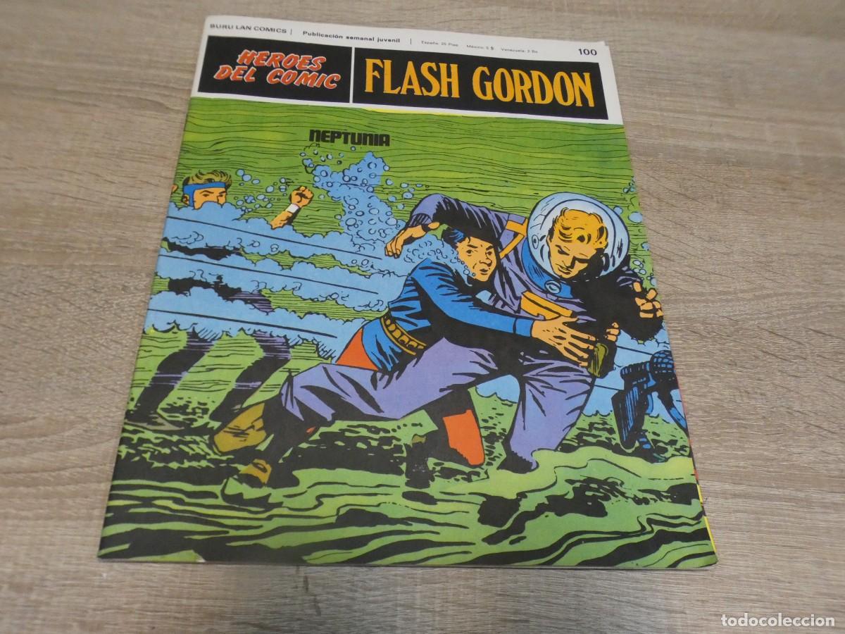 C&oacute;mics: ARKANSAS1980 COMIC SPAIN ESTADO OK HEROES DEL COMIC FLASH GORDON 100 - Foto 1