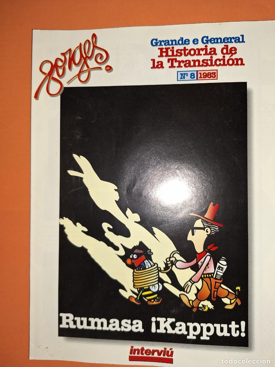 C&oacute;mics: GRANDE E GENERAL HISTORIA DE LA TRANSICI&Oacute;N, DE FORGES, INTERVI&Uacute;, FASC&Iacute;CULO 8 - Foto 1
