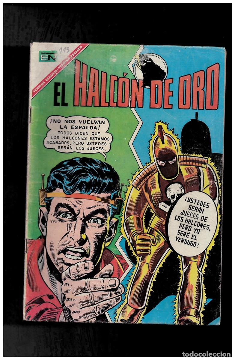 C&oacute;mics: El halc&oacute;n de Oro 113, Novaro Bolsa xx - Foto 1