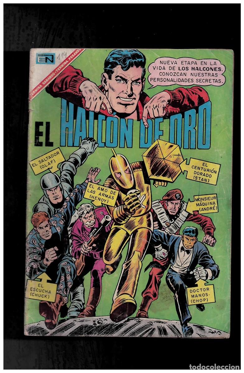 C&oacute;mics: El halc&oacute;n de Oro 114, Novaro Bolsa xx - Foto 1