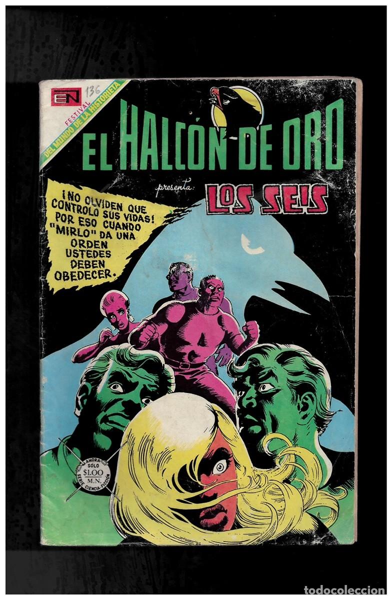 C&oacute;mics: El halc&oacute;n de Oro 136, Novaro Bolsa xx - Foto 1