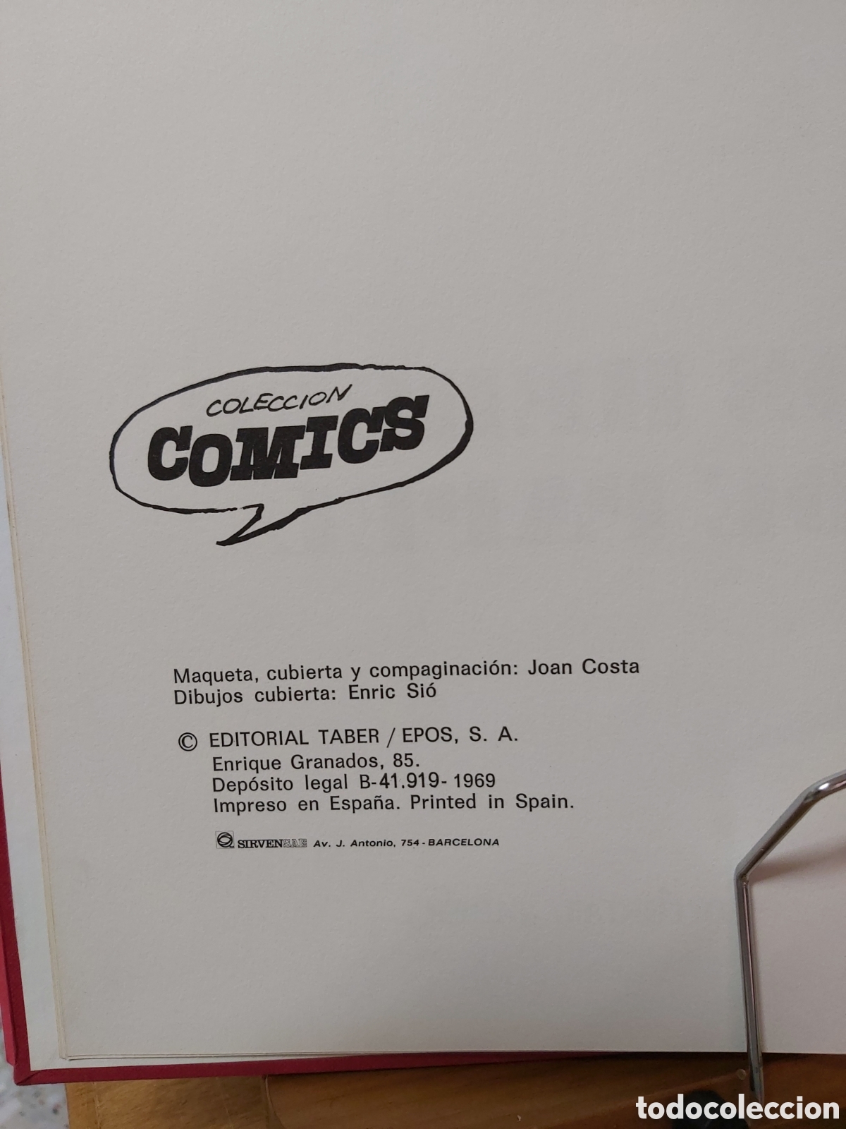 C&oacute;mics: * HEROES DE PAPEL * EDITORIAL TABER 1969 * DE LUIS GASCA * EXCELENTE * - Foto 5