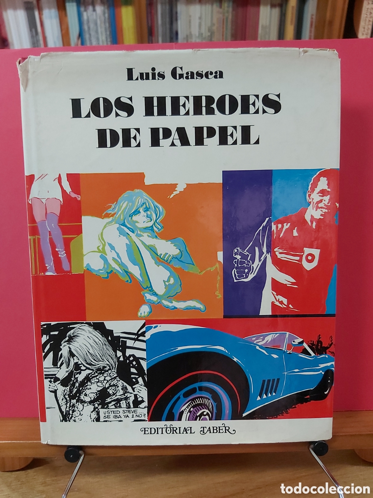 C&oacute;mics: * HEROES DE PAPEL * EDITORIAL TABER 1969 * DE LUIS GASCA * EXCELENTE * - Foto 1