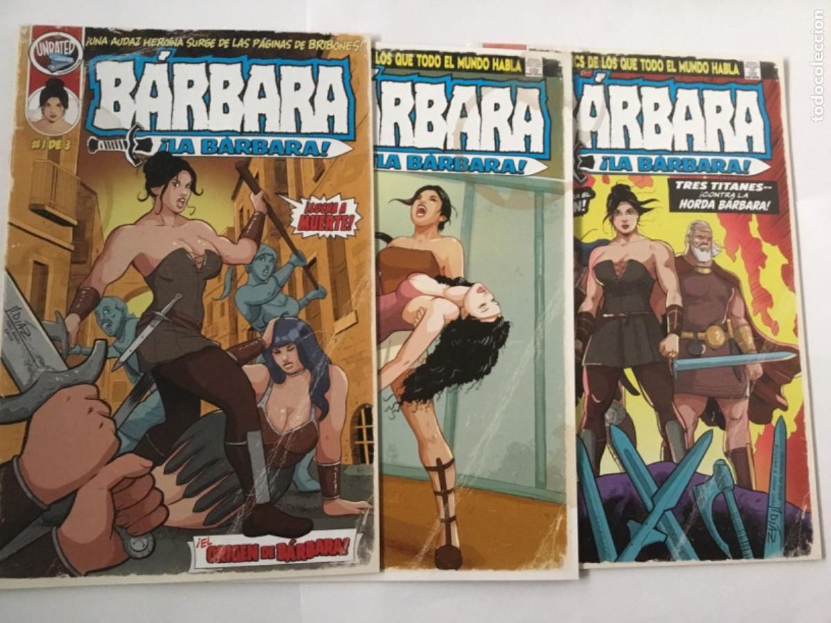C&oacute;mics: B&Aacute;RBARA LA B&Aacute;RBARA. UNRATED. COMPLETA. M.D&Iacute;AZ, JOS - Foto 1