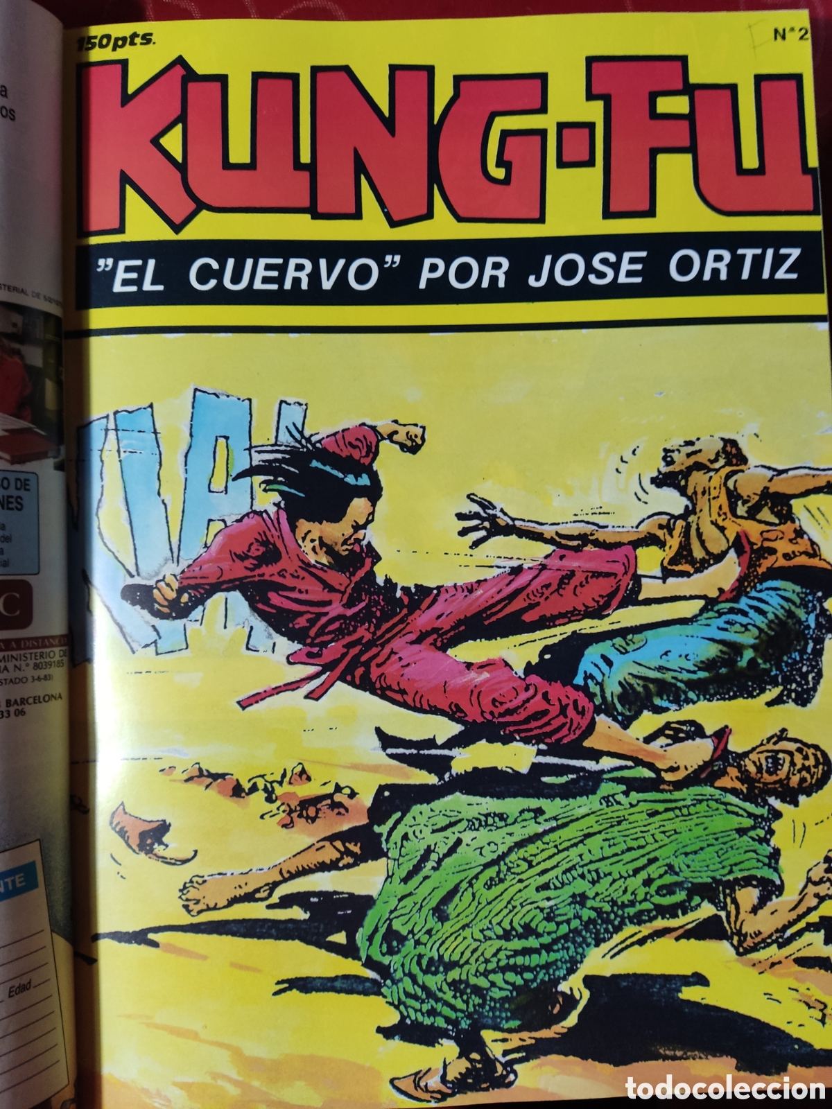C&oacute;mics: Kung - Fu tomo 1 dibujos Jos&eacute; Ortiz - Foto 3