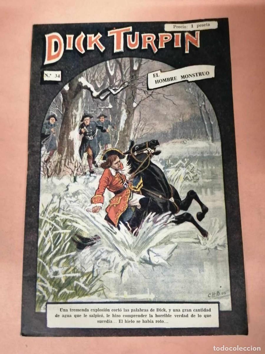 C&oacute;mics: DICK TURPIN (NUMERO 34) EL HOMBRE MONSTRUO - Foto 1