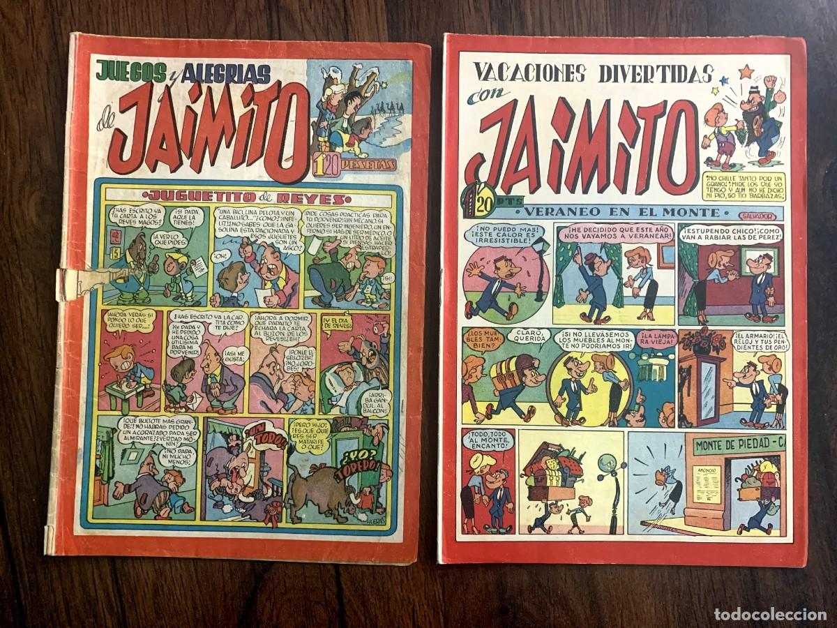 C&oacute;mics: JAIMITO. PRIMEROS N&Uacute;MEROS. AMENIDADES. 40 EJEMPLARES. - Foto 5
