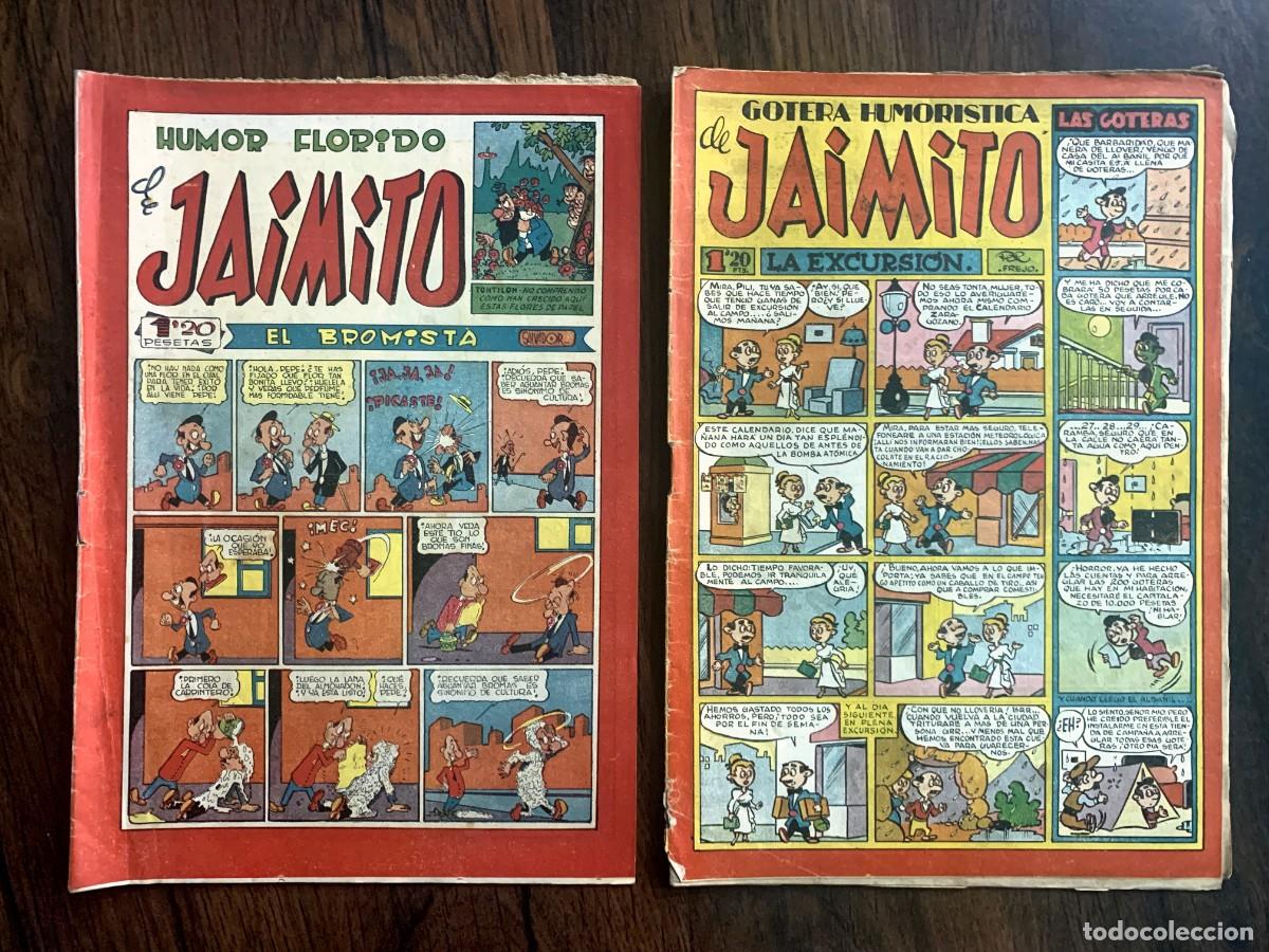 C&oacute;mics: JAIMITO. PRIMEROS N&Uacute;MEROS. AMENIDADES. 40 EJEMPLARES. - Foto 7