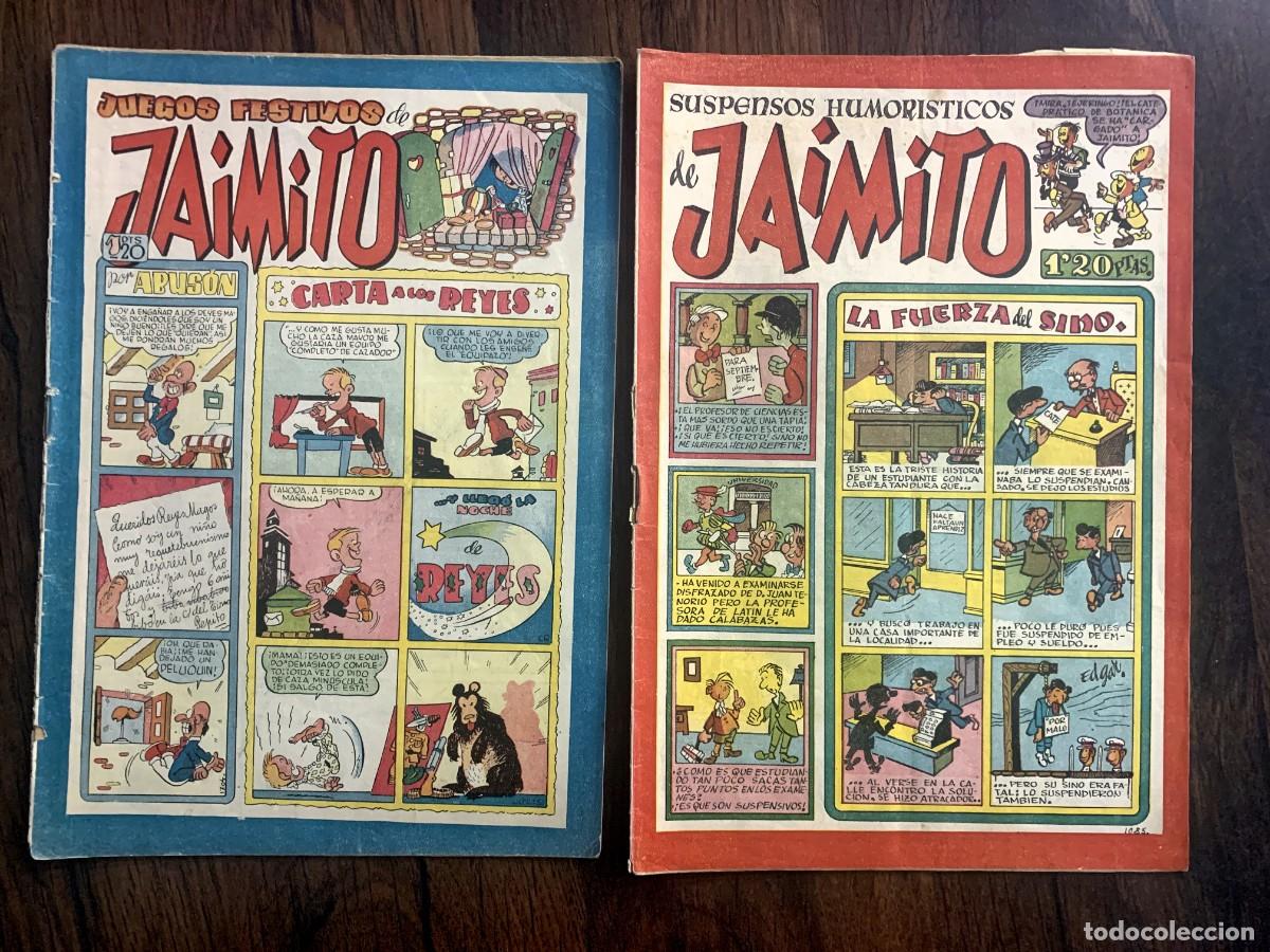 C&oacute;mics: JAIMITO. PRIMEROS N&Uacute;MEROS. AMENIDADES. 40 EJEMPLARES. - Foto 8