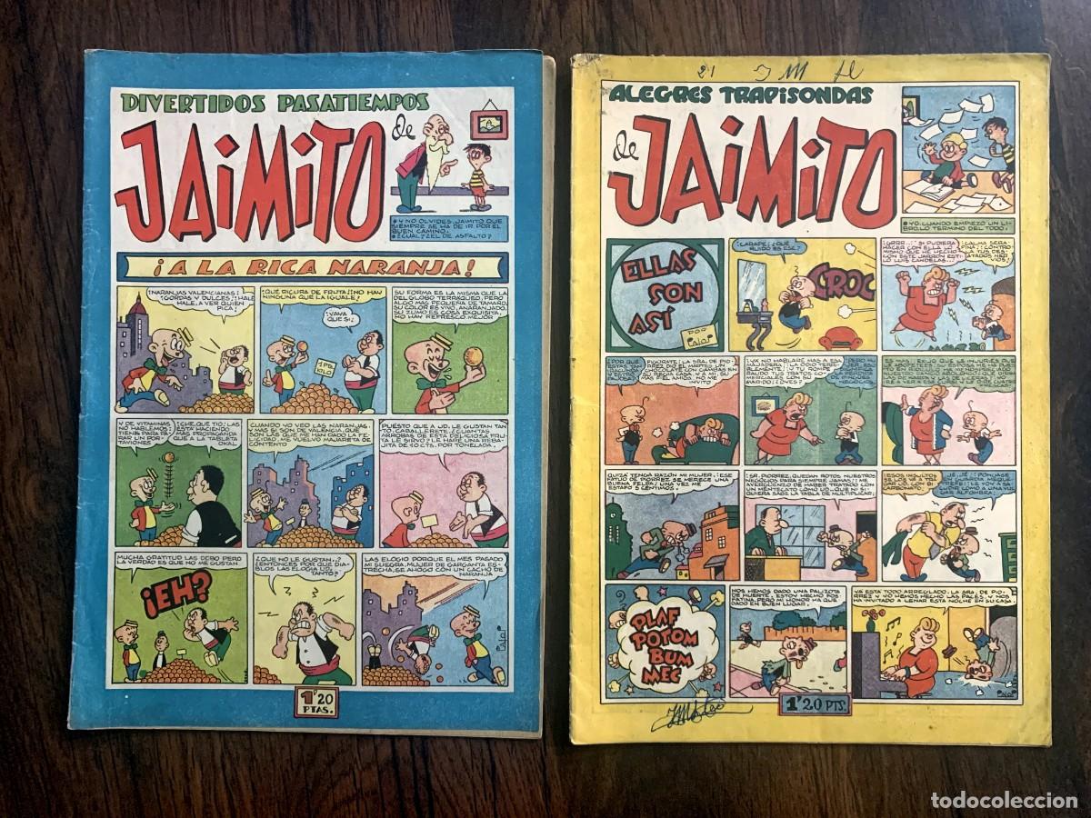 C&oacute;mics: JAIMITO. PRIMEROS N&Uacute;MEROS. AMENIDADES. 40 EJEMPLARES. - Foto 9