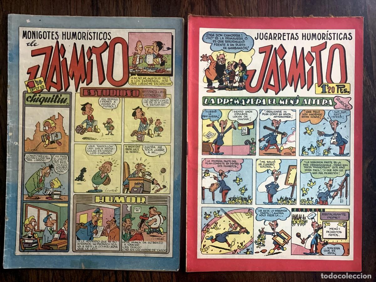 C&oacute;mics: JAIMITO. PRIMEROS N&Uacute;MEROS. AMENIDADES. 40 EJEMPLARES. - Foto 11