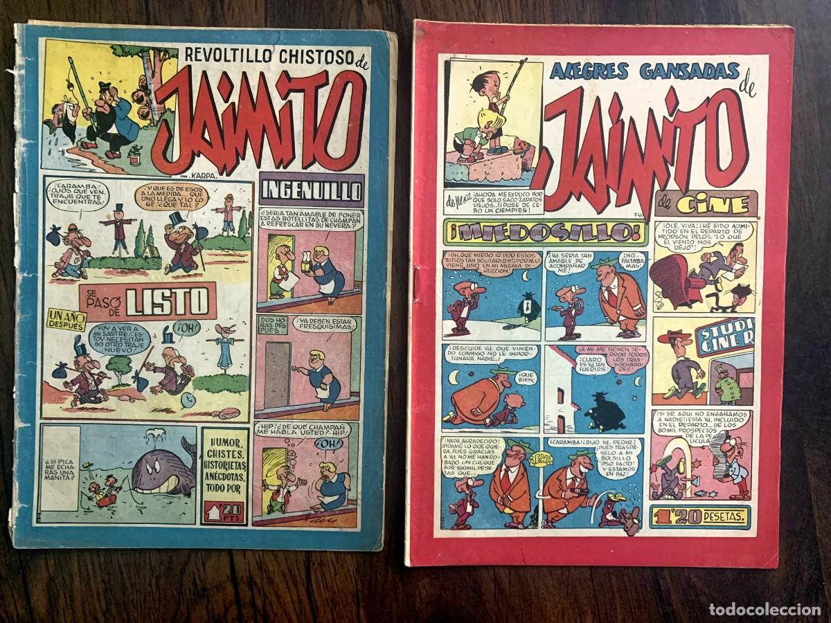C&oacute;mics: JAIMITO. PRIMEROS N&Uacute;MEROS. AMENIDADES. 40 EJEMPLARES. - Foto 14