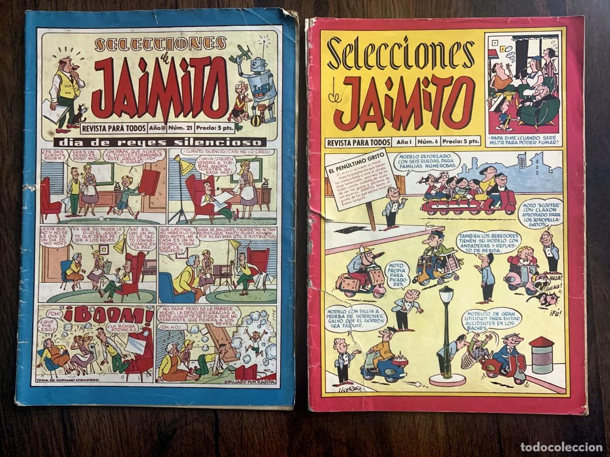 C&oacute;mics: JAIMITO. SELECCIONES DE JAIMITO. 40 N&Uacute;MEROS - Foto 1