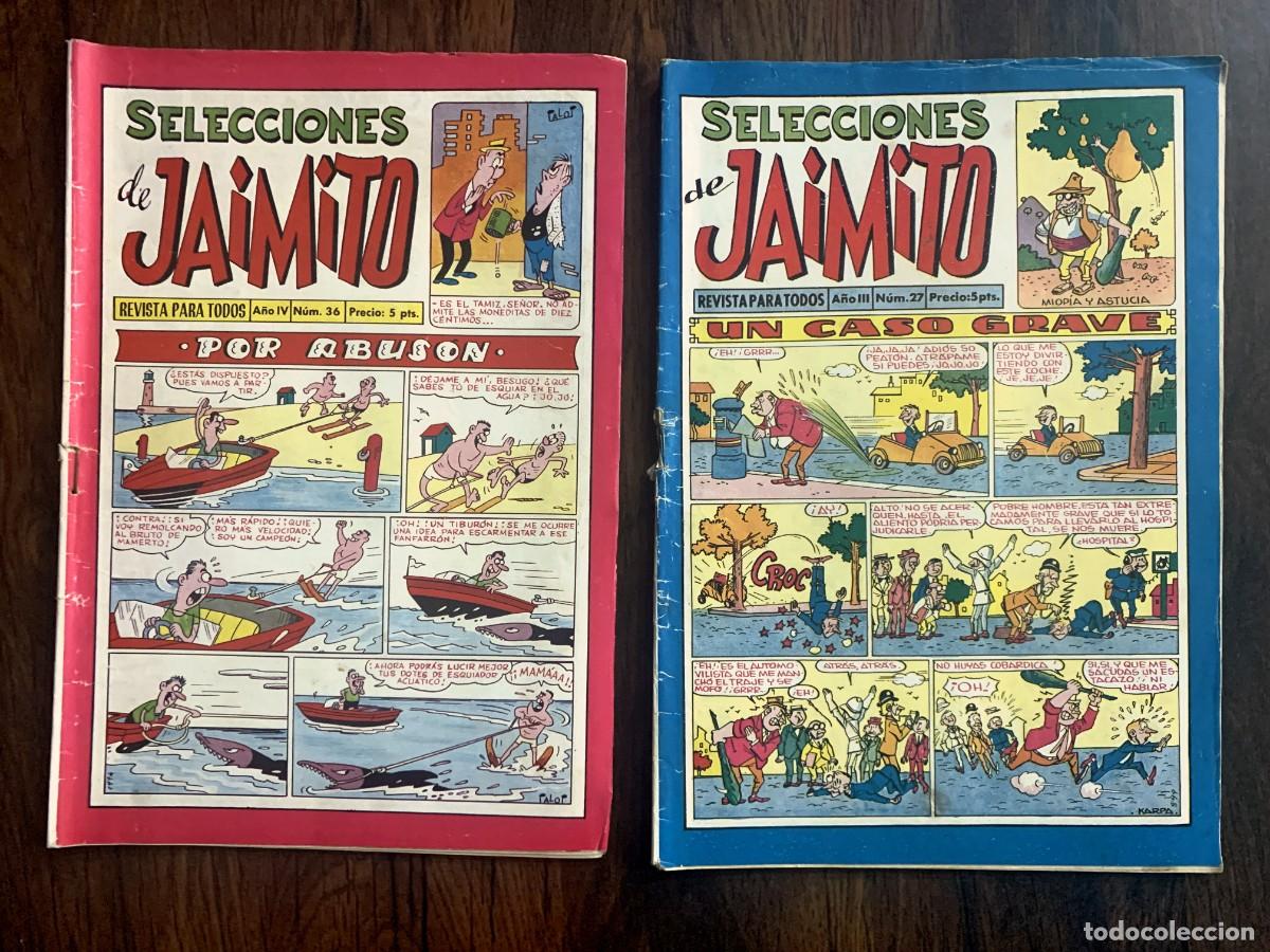 C&oacute;mics: JAIMITO. SELECCIONES DE JAIMITO. 40 N&Uacute;MEROS - Foto 2