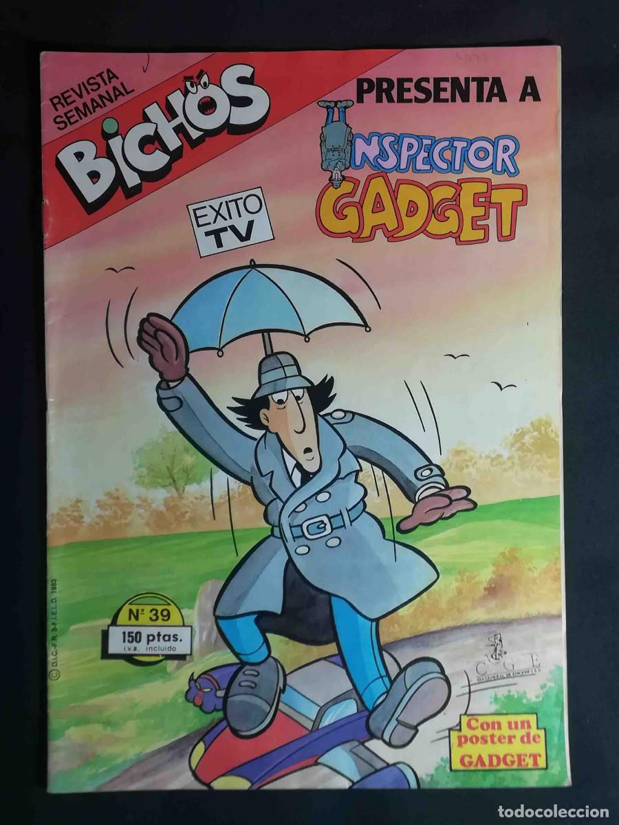 C&oacute;mics: Bichos N&ordm; 39 presenta a Inspector Gadget. Con p&oacute;ster. - Foto 1