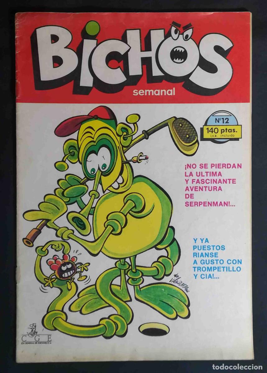 C&oacute;mics: Bichos N&ordm; 12. V&aacute;zquez y otros. - Foto 1