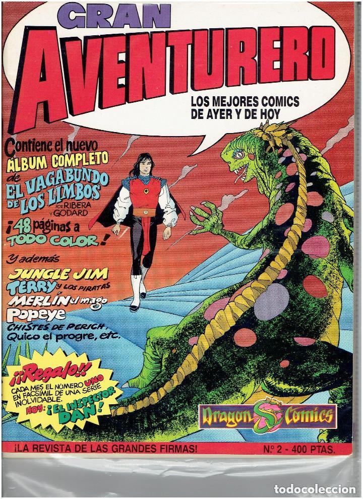 C&oacute;mics: * GRAN AVENTURERO * COLECCION COMPLETA 12 N&ordm; * EDICIONES B 1989 * - Foto 3