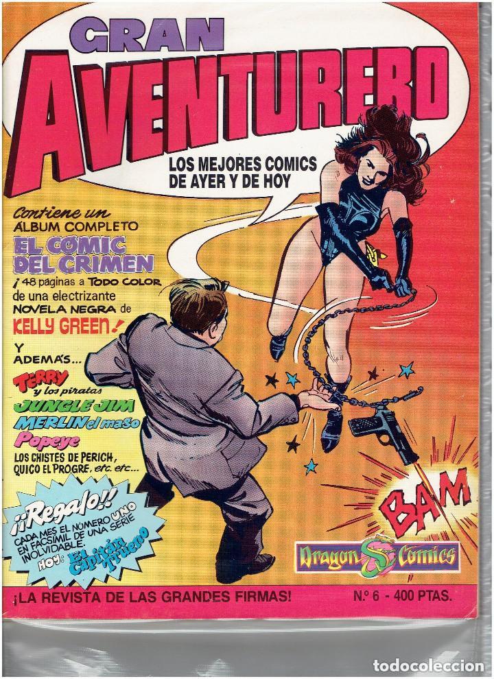 C&oacute;mics: * GRAN AVENTURERO * COLECCION COMPLETA 12 N&ordm; * EDICIONES B 1989 * - Foto 7