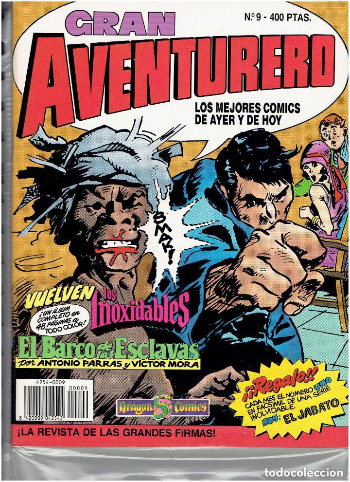 C&oacute;mics: * GRAN AVENTURERO * COLECCION COMPLETA 12 N&ordm; * EDICIONES B 1989 * - Foto 10