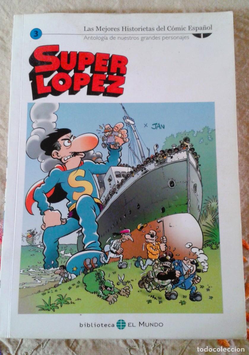 C&oacute;mics: SUPER LOPEZ N&ordm; 3 BIBLIOTECA EL MUNDO - Foto 1
