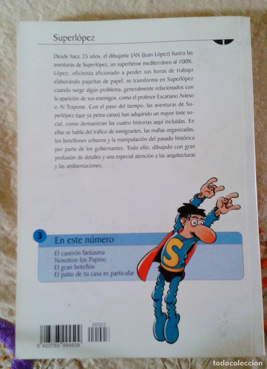 C&oacute;mics: SUPER LOPEZ N&ordm; 3 BIBLIOTECA EL MUNDO - Foto 4