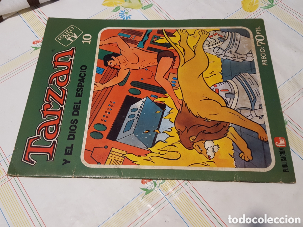 C&oacute;mics: Comic - Tarzan y el dios del espacio 10 - Exito en TV - Publicacion Fher - Foto 2