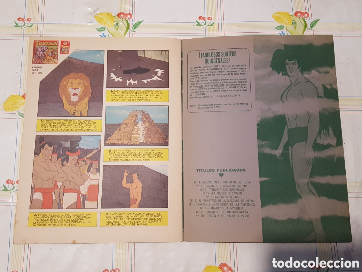 C&oacute;mics: Comic - Tarzan y el dios del espacio 10 - Exito en TV - Publicacion Fher - Foto 13