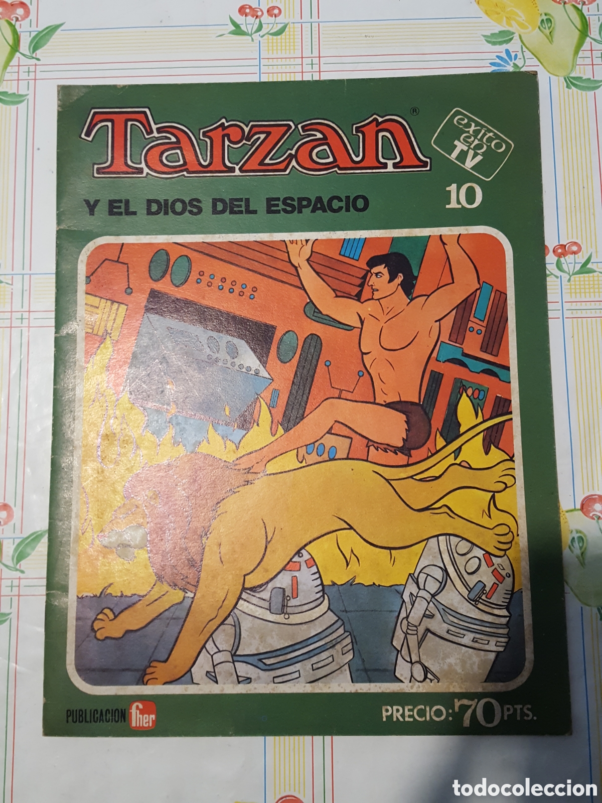 C&oacute;mics: Comic - Tarzan y el dios del espacio 10 - Exito en TV - Publicacion Fher - Foto 1