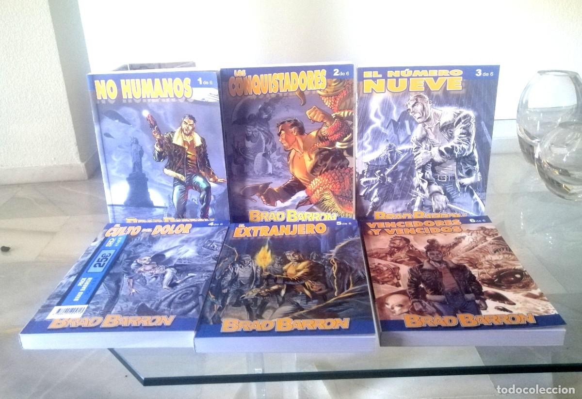 C&oacute;mics: BRAD BARRON - COMPLETA 6 TOMOS (BONELLI) ALETA 2008 - Foto 2